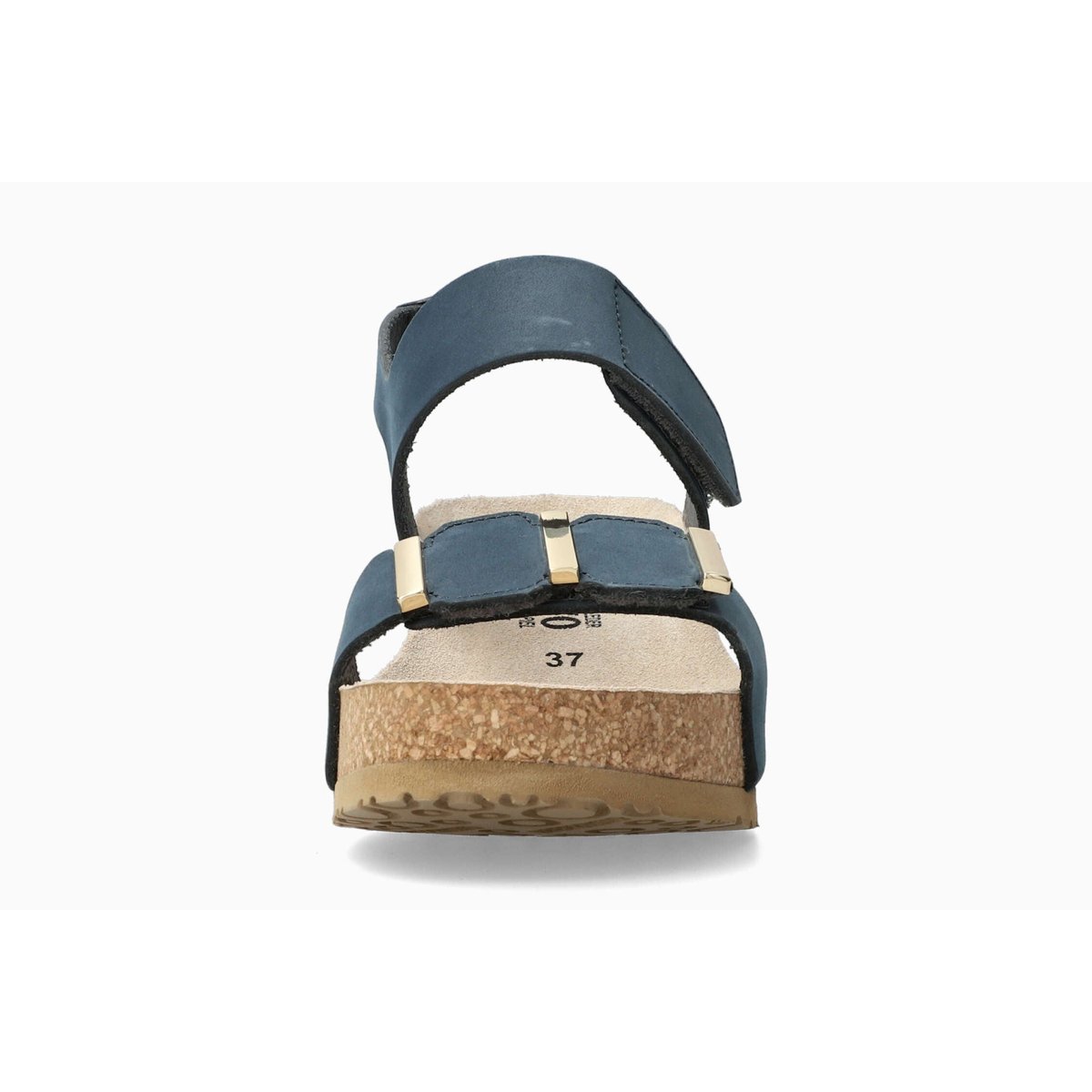 Sandales en cuir LEONORE bleu navy 5149, MEPHISTO