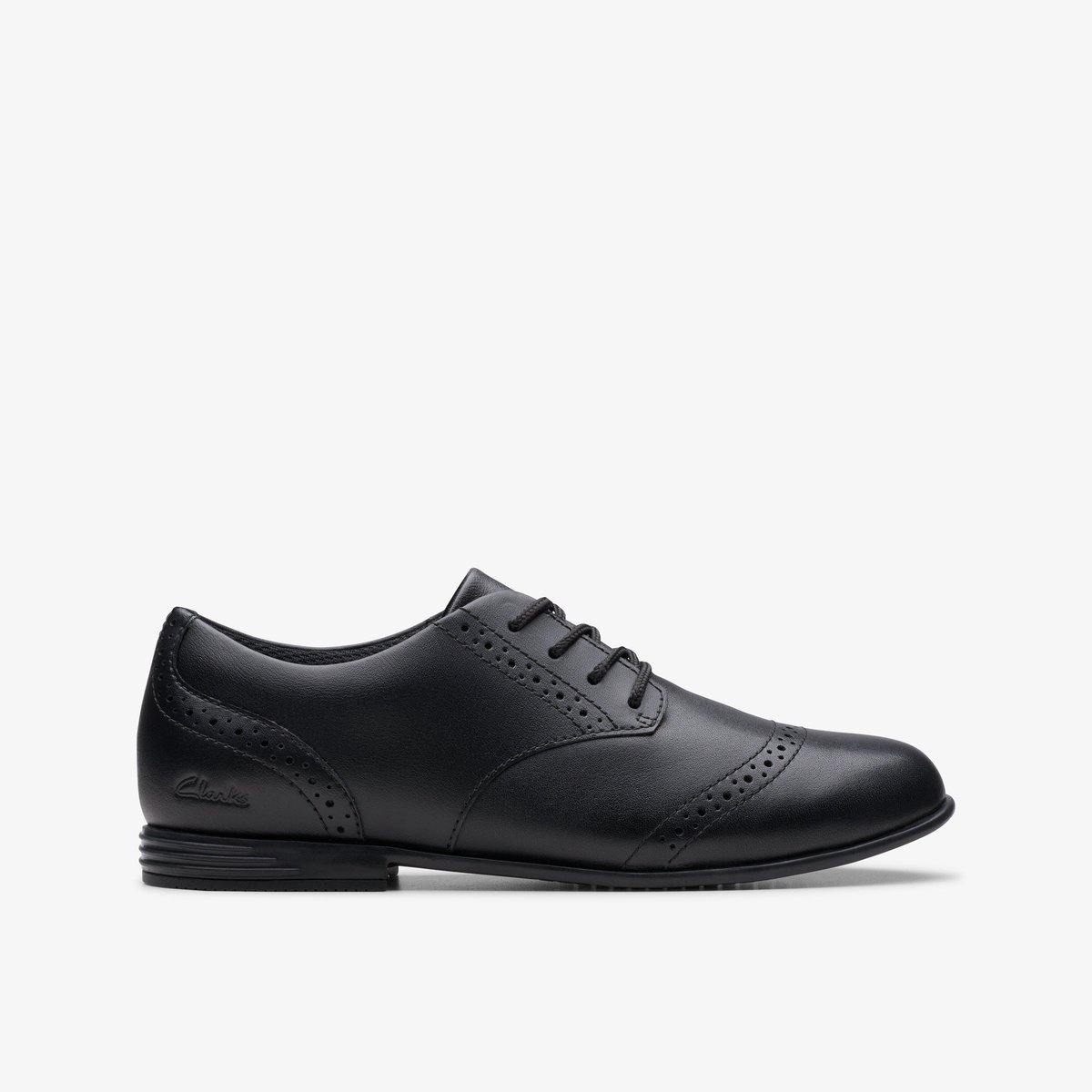 Derbies Cuir FINJA BROGUE O noir, CLARKS