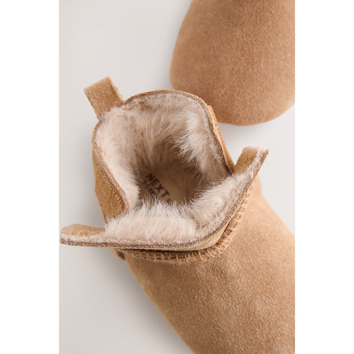 Bottes à enfiler pour bébé marron fauve, NEXT