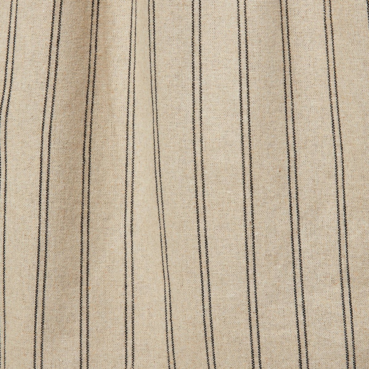 Short rayé élastiqué en lin et coton aphrodite, MONOPRIX