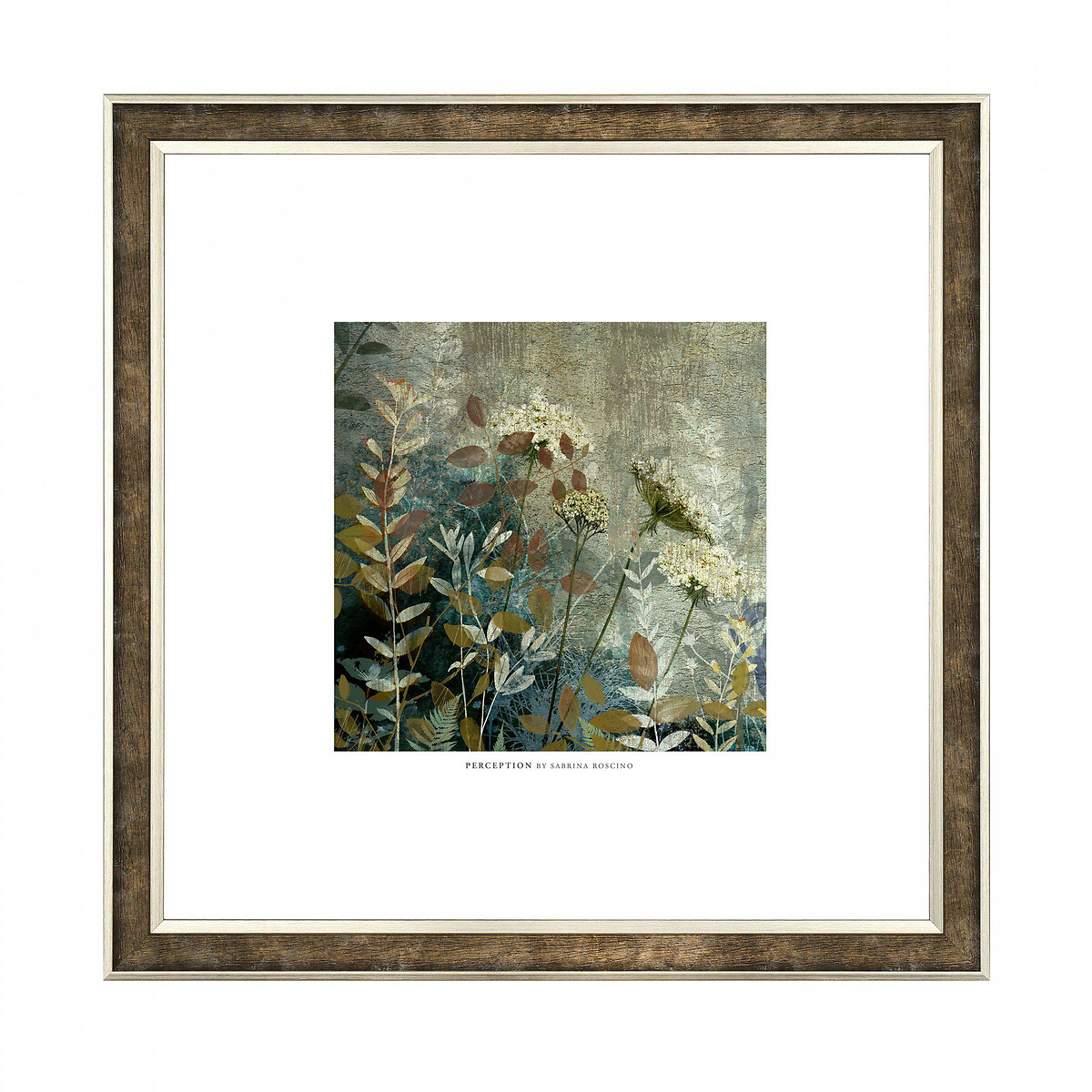 52x52cm Senses of the Mind Framed Print green, ÉDITÉ