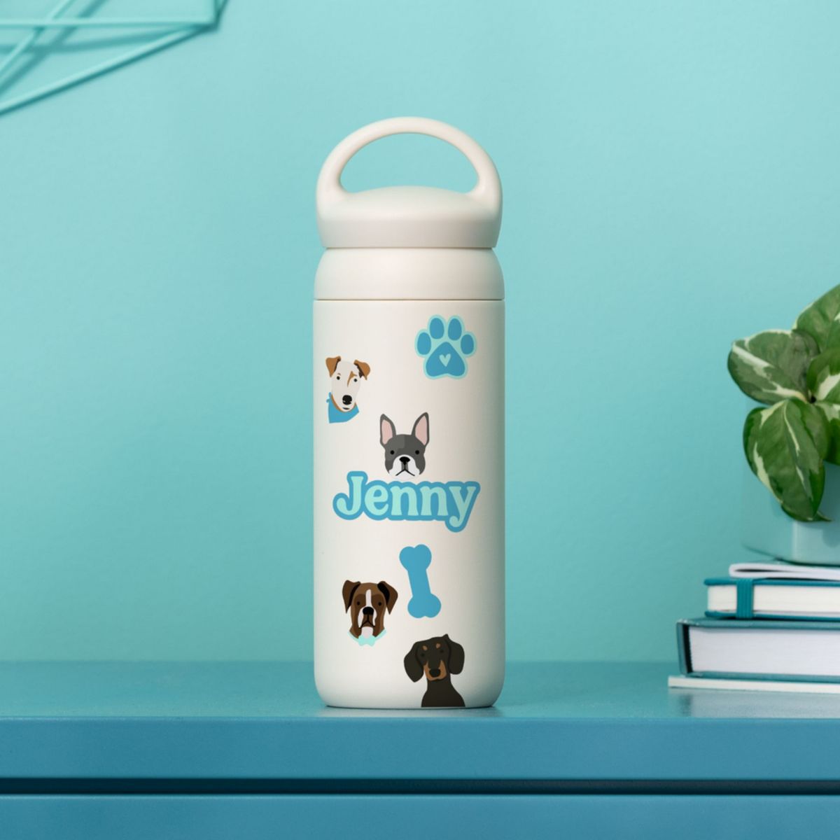 Accessoire 6 stickers imperméables et imprimables couleur unique, CRICUT