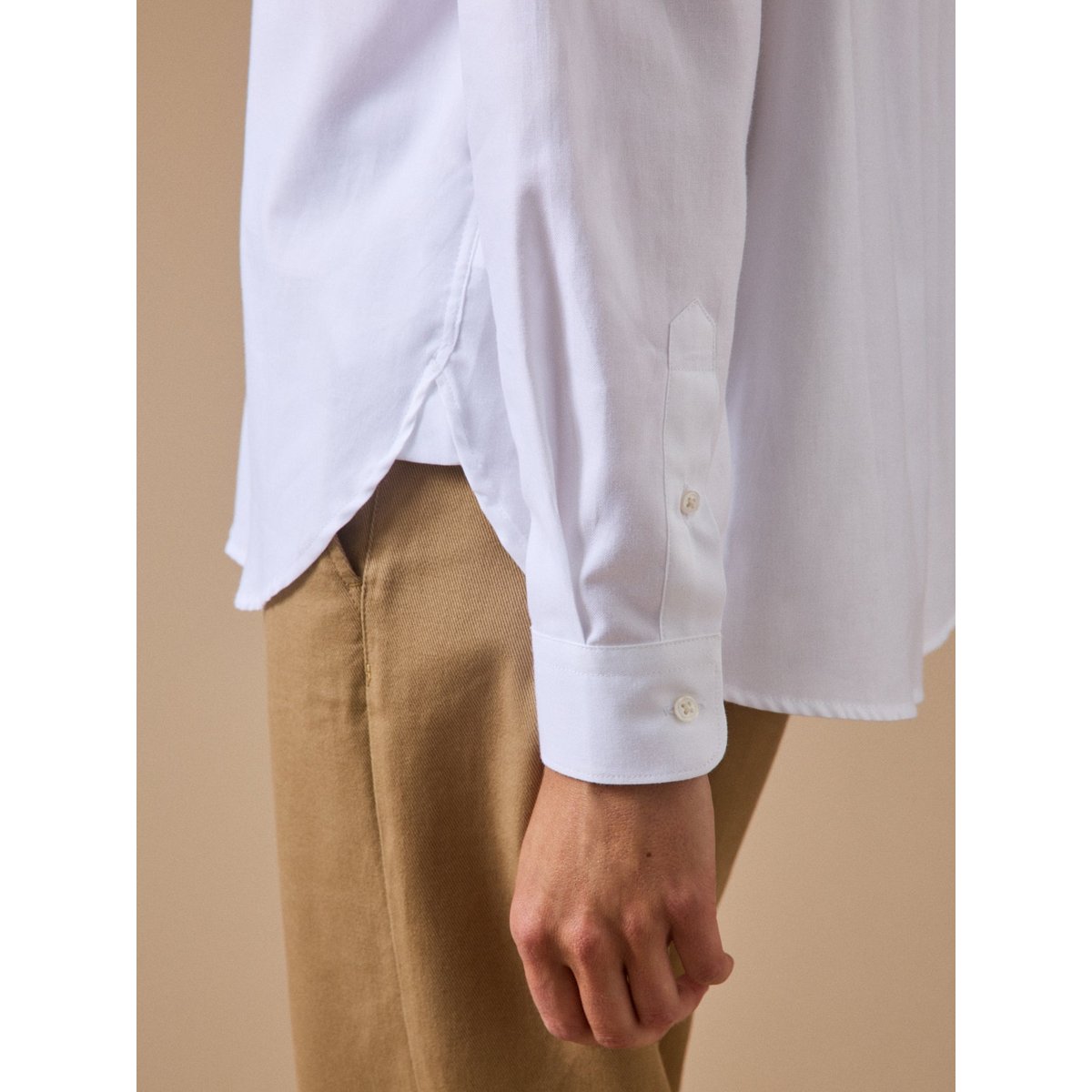 Chemise oxford - Coupe Gaby blanc, CYRILLUS