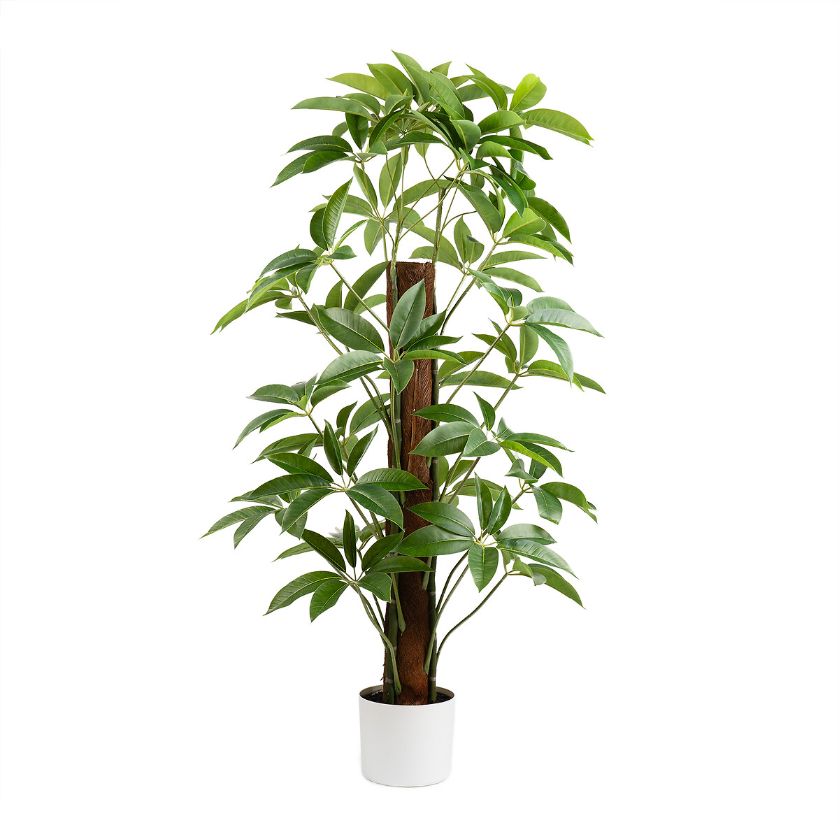 120cm Artificial Real Touch Climbing Schefflera in Pot green, SO'HOME