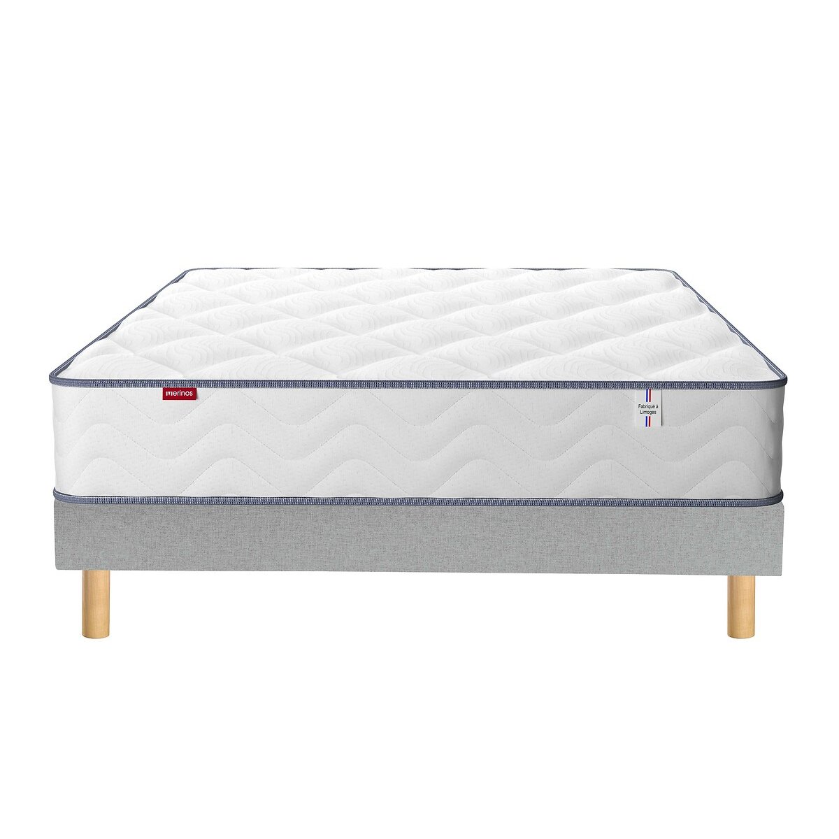 Matras 580 pocketveren, opgerold geleverd, Sweety wit, MERINOS