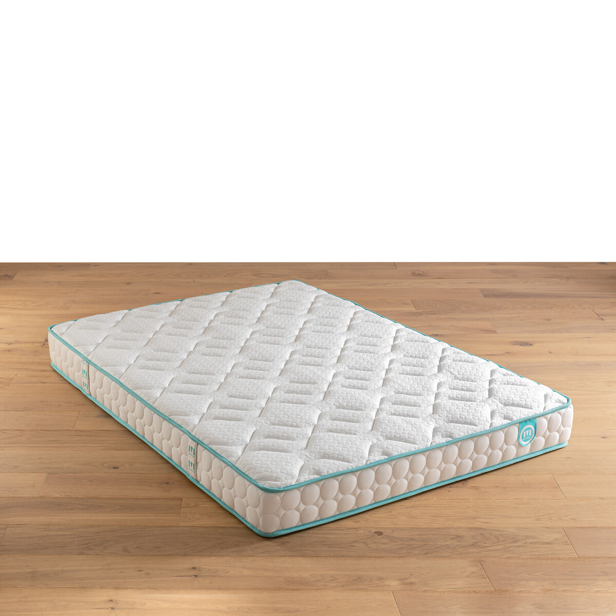 Materasso in lattice maxi comfort rigido LE TOUT DOUX bianco/blu, MERINOS