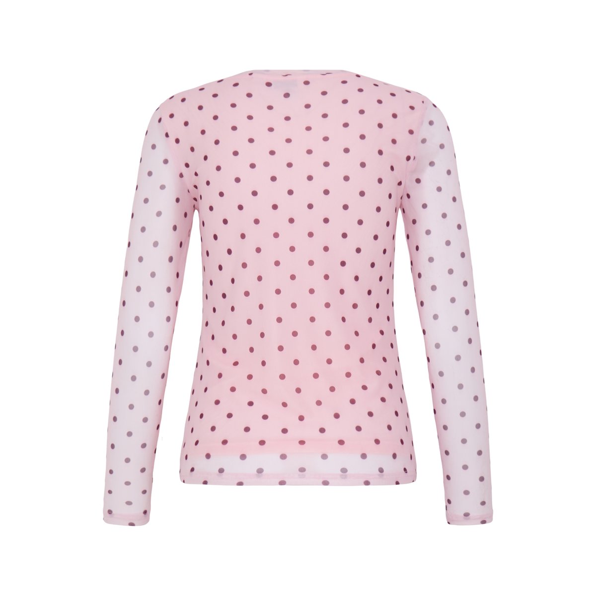 Á manches longues rose parfait pink dots, B.YOUNG