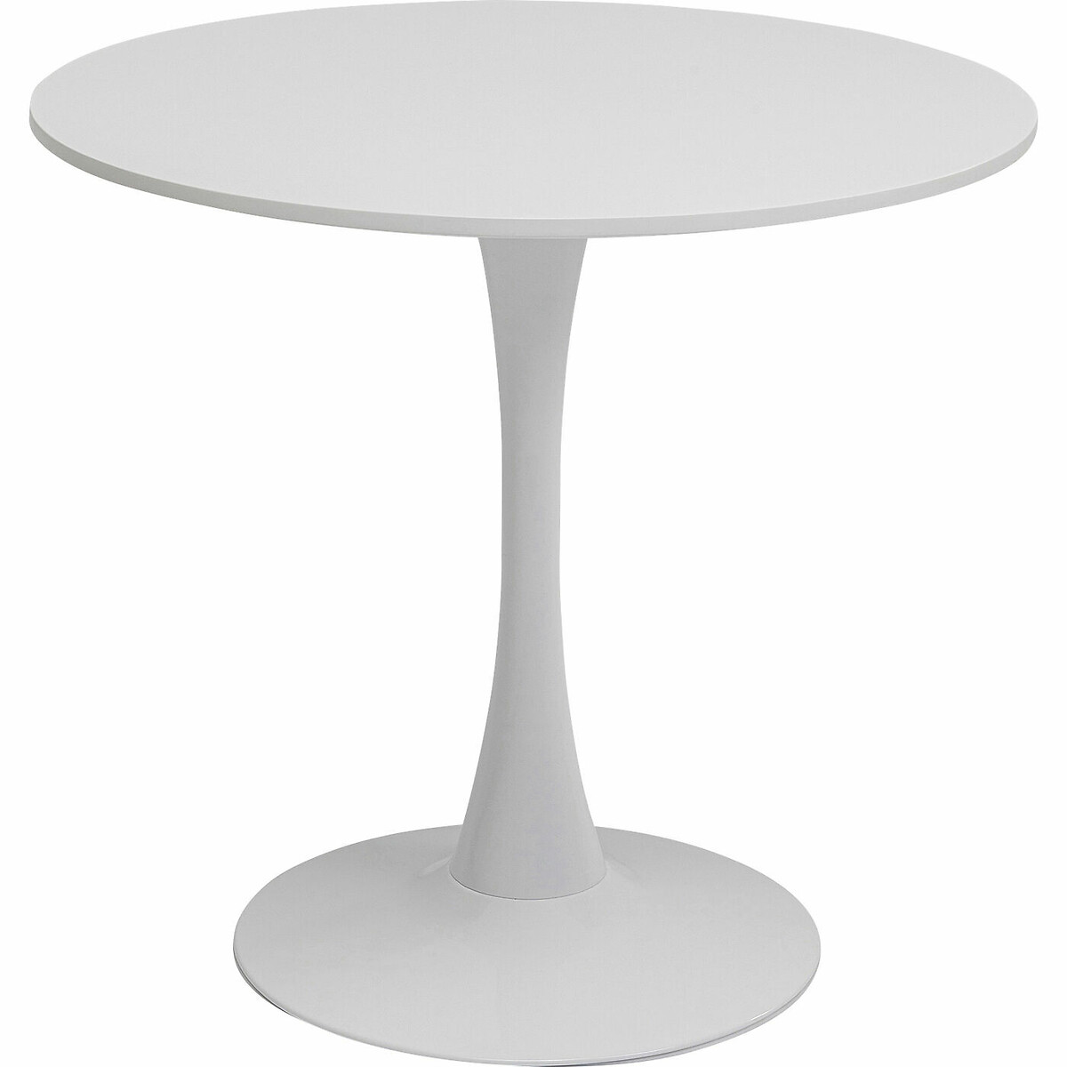 Table Schickeria White Ø80 white, KARE DESIGN