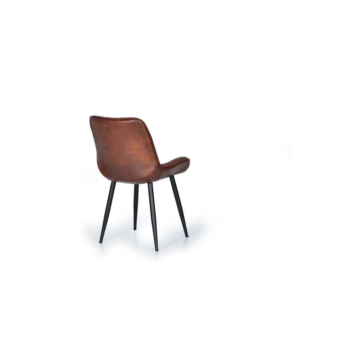 Chaise marron, DECORATION D’AUTREFOIS