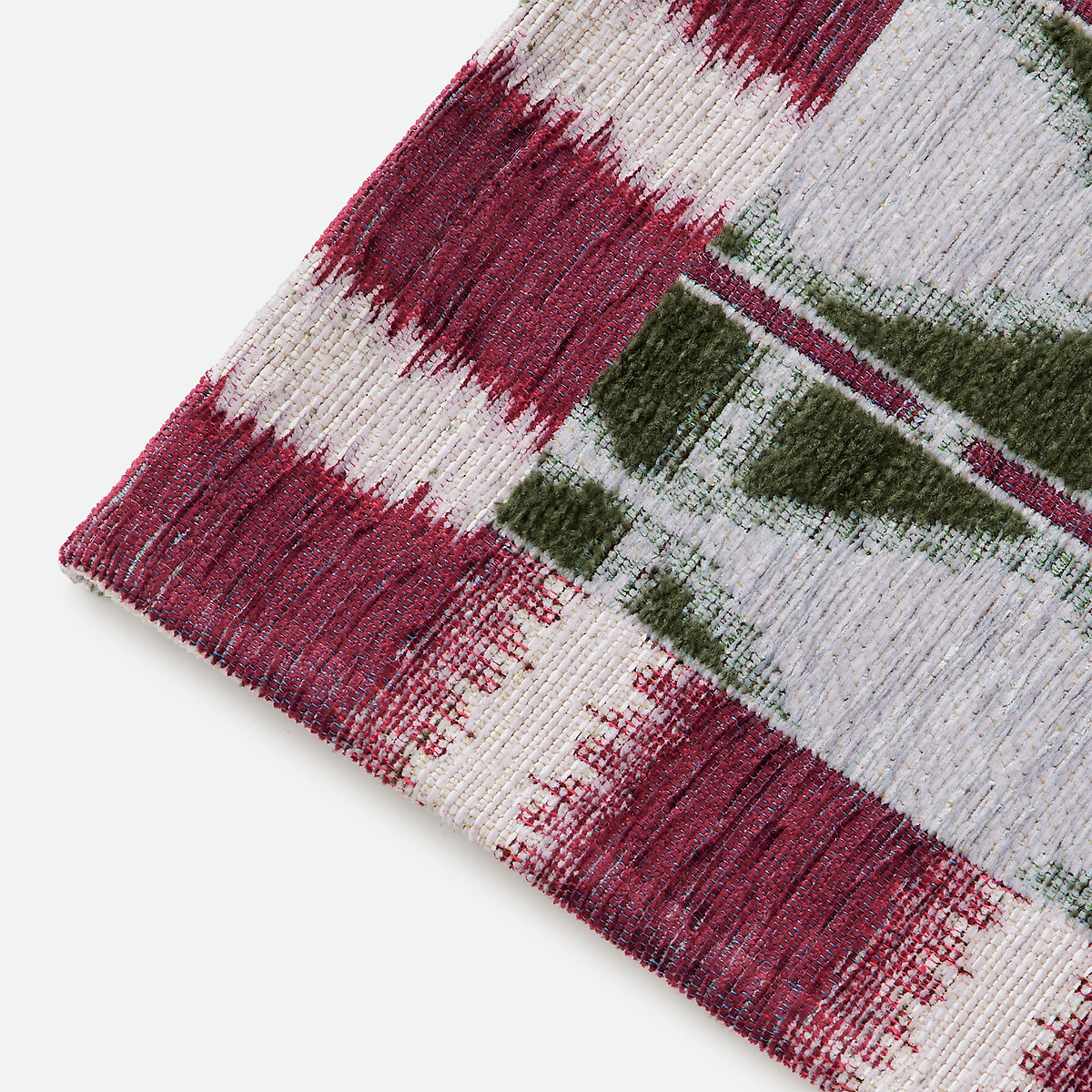 Tappeto con motivi geometrici, YSE blu grigio / rosa, LA REDOUTE INTERIEURS