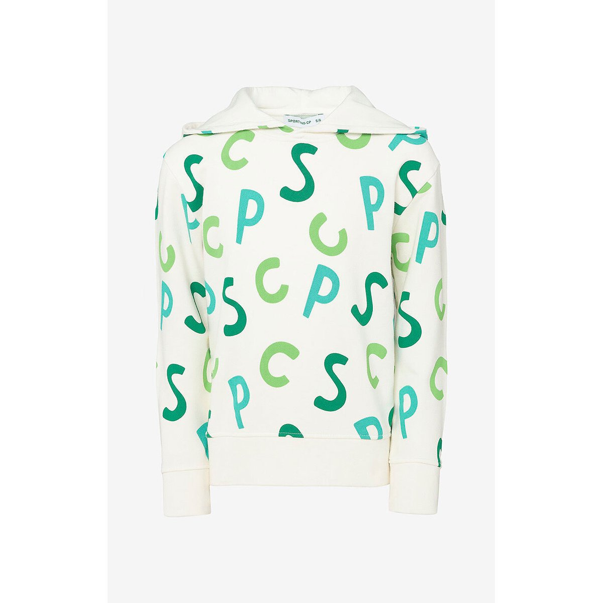 Hoodie DNA Kids SCP - Menino, Sporting Clube de Portugal branco/verde, SPORTING CLUBE DE PORTUGAL