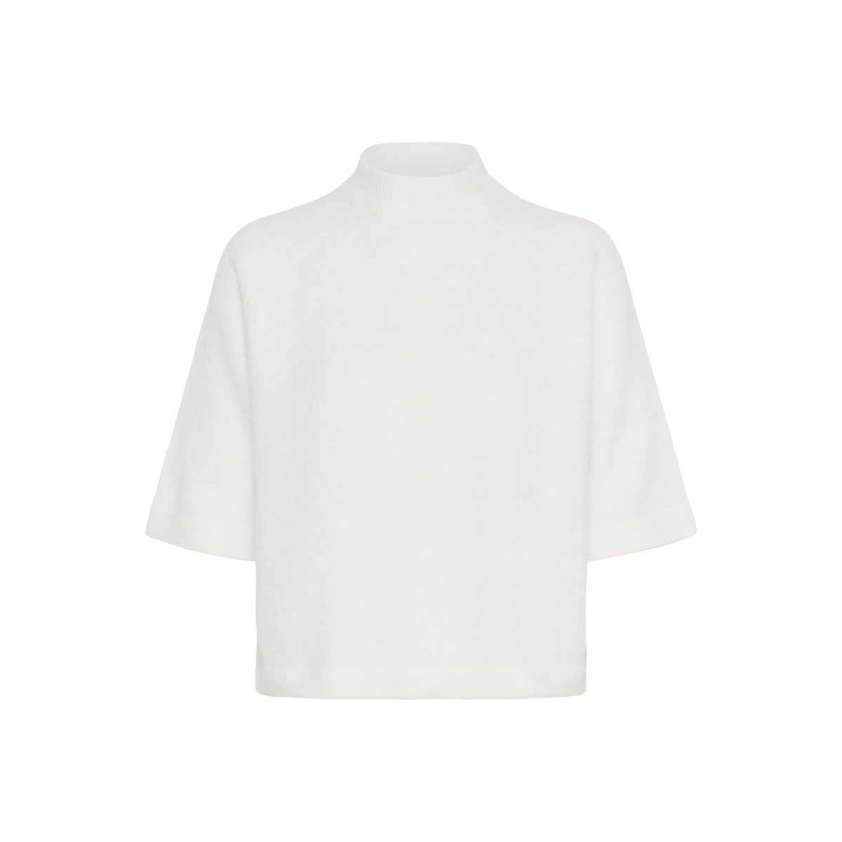 Pullover tricoté blanc chalk cc., KAFFE