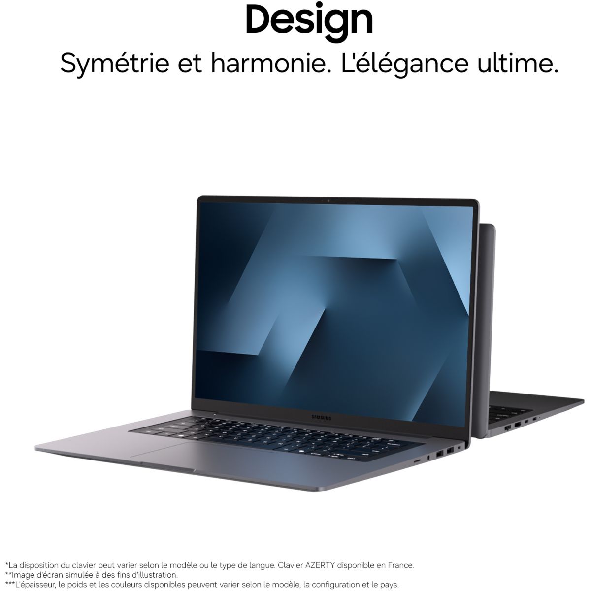 Ordinateur portable GB6 14' U7 16Go 512Go A 14" Intel Core Ultra 7 355 16 Go RAM LPDDR5x SSD 512 Go couleur unique, SAMSUNG