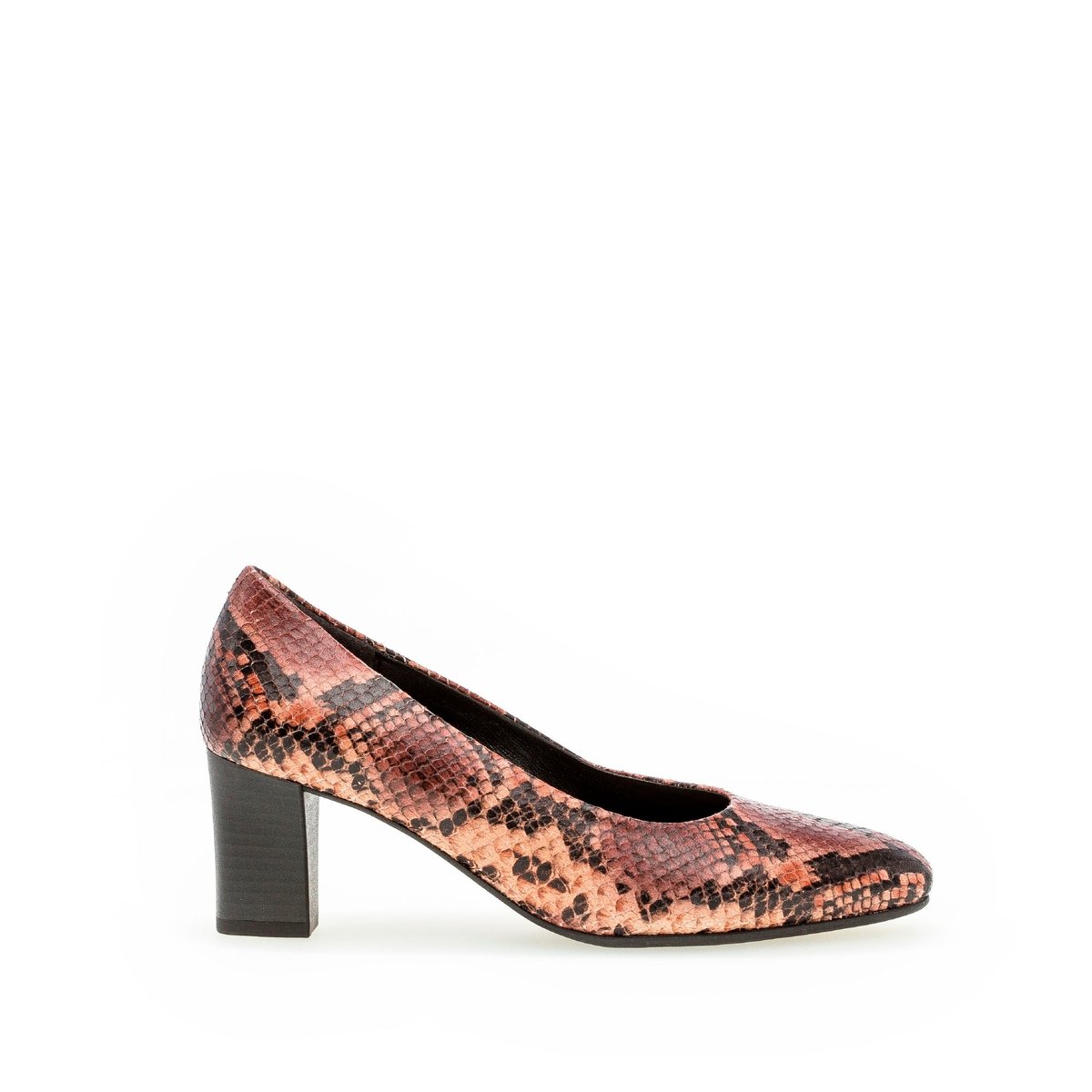 Escarpins en cuir leopard, GABOR