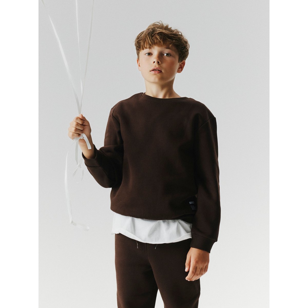 Sweat-Shirt marron - coffee bean1, NAME IT
