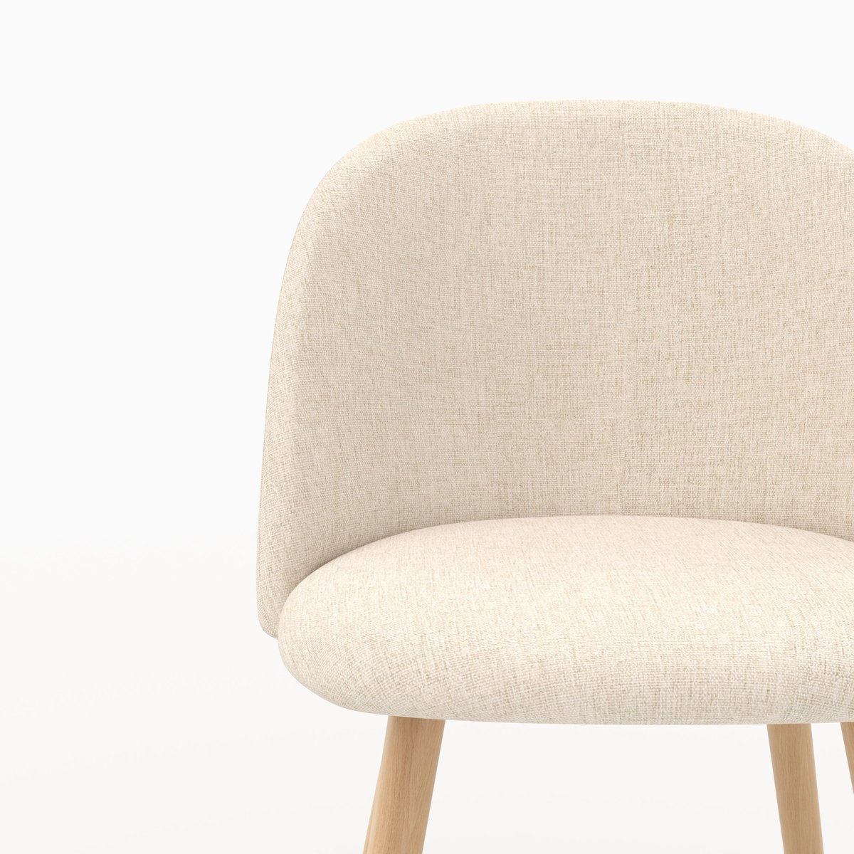 Chaise en tissu Cozy - COZY beige, MAISON PAVANE