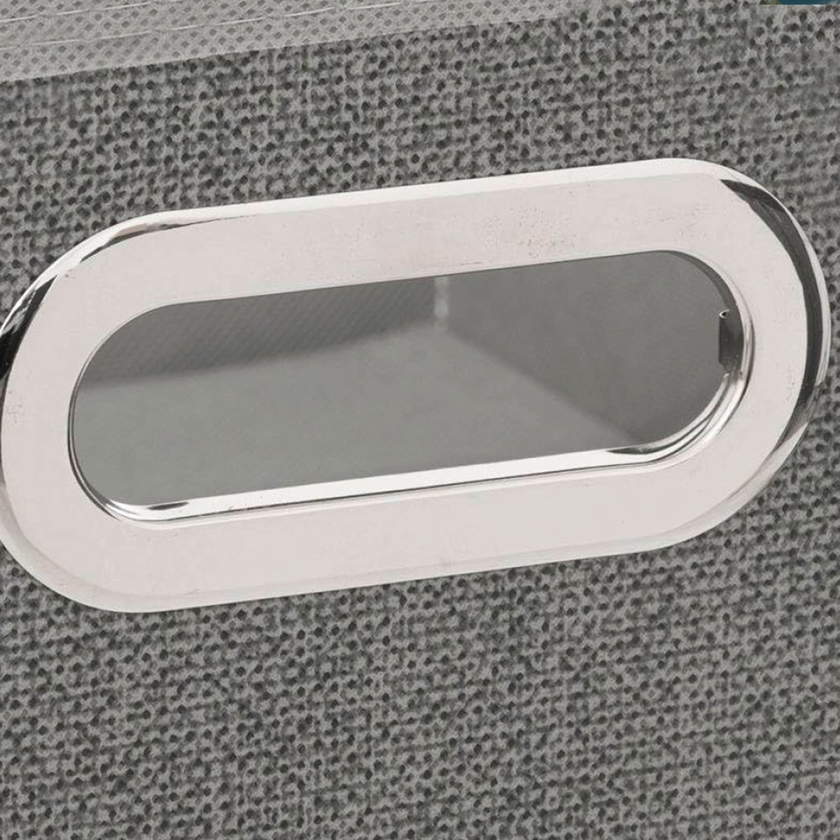 Panier de rangement cube gris 31x31x31cm gris, WADIGA