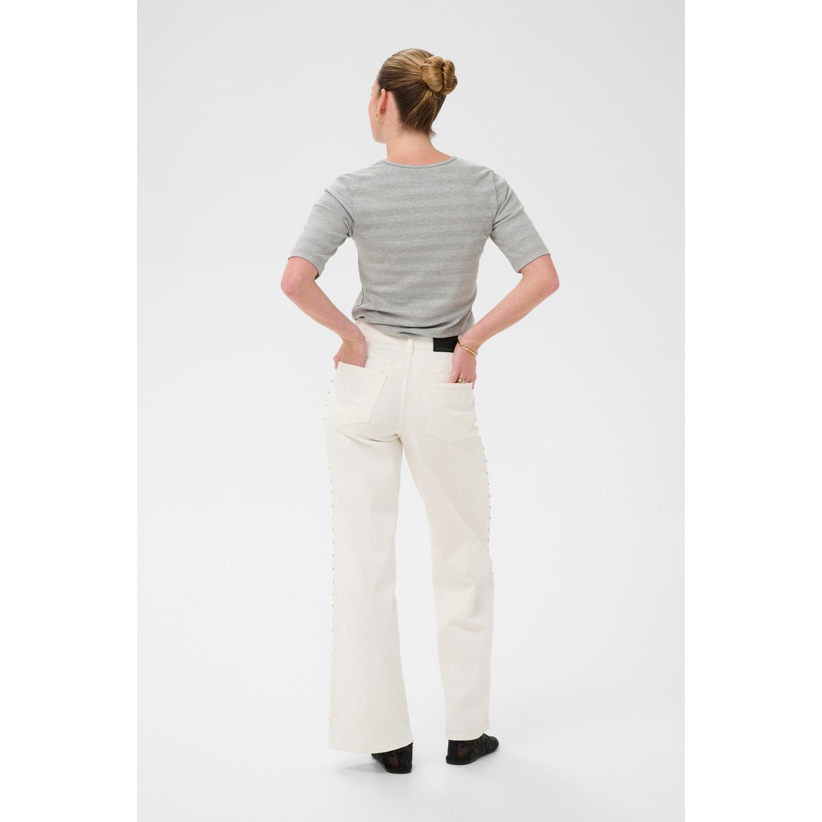 Jeans blanc, KAFFE
