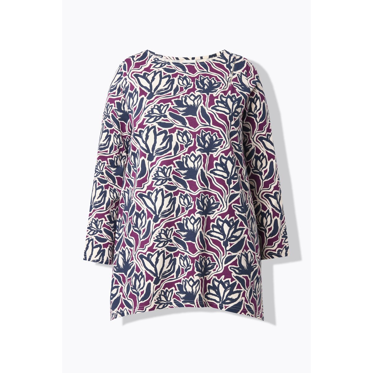 T-shirt en coton bio baies de forêt, ULLA POPKEN