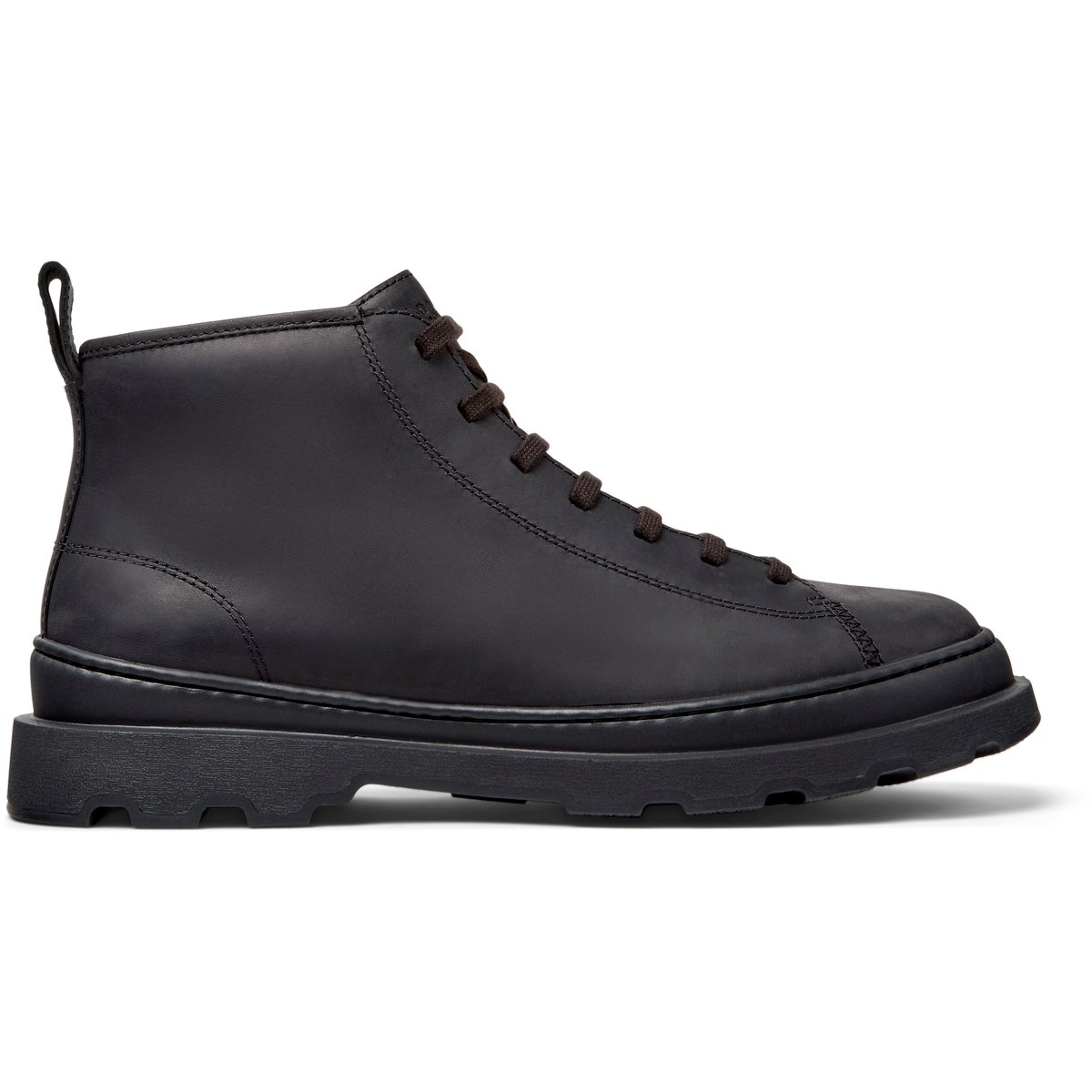 Bottines Brutus+ cuir noir, CAMPER