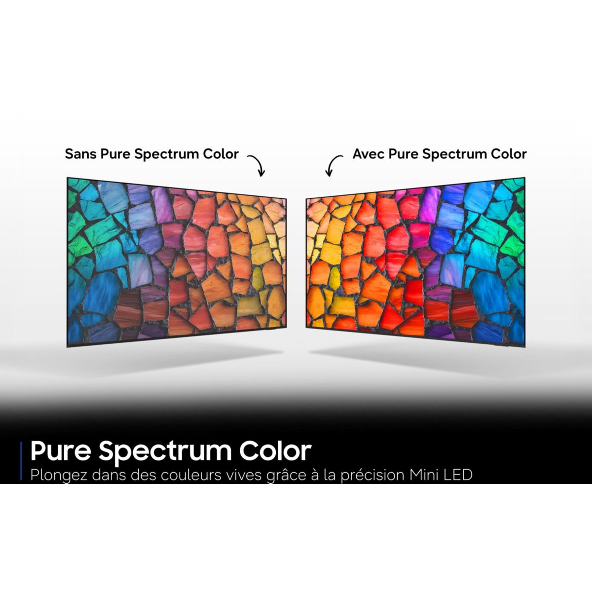 TV Mini LED TU43M72H (2026) 43" (108 cm) 4K - Smart TV couleur unique, SAMSUNG
