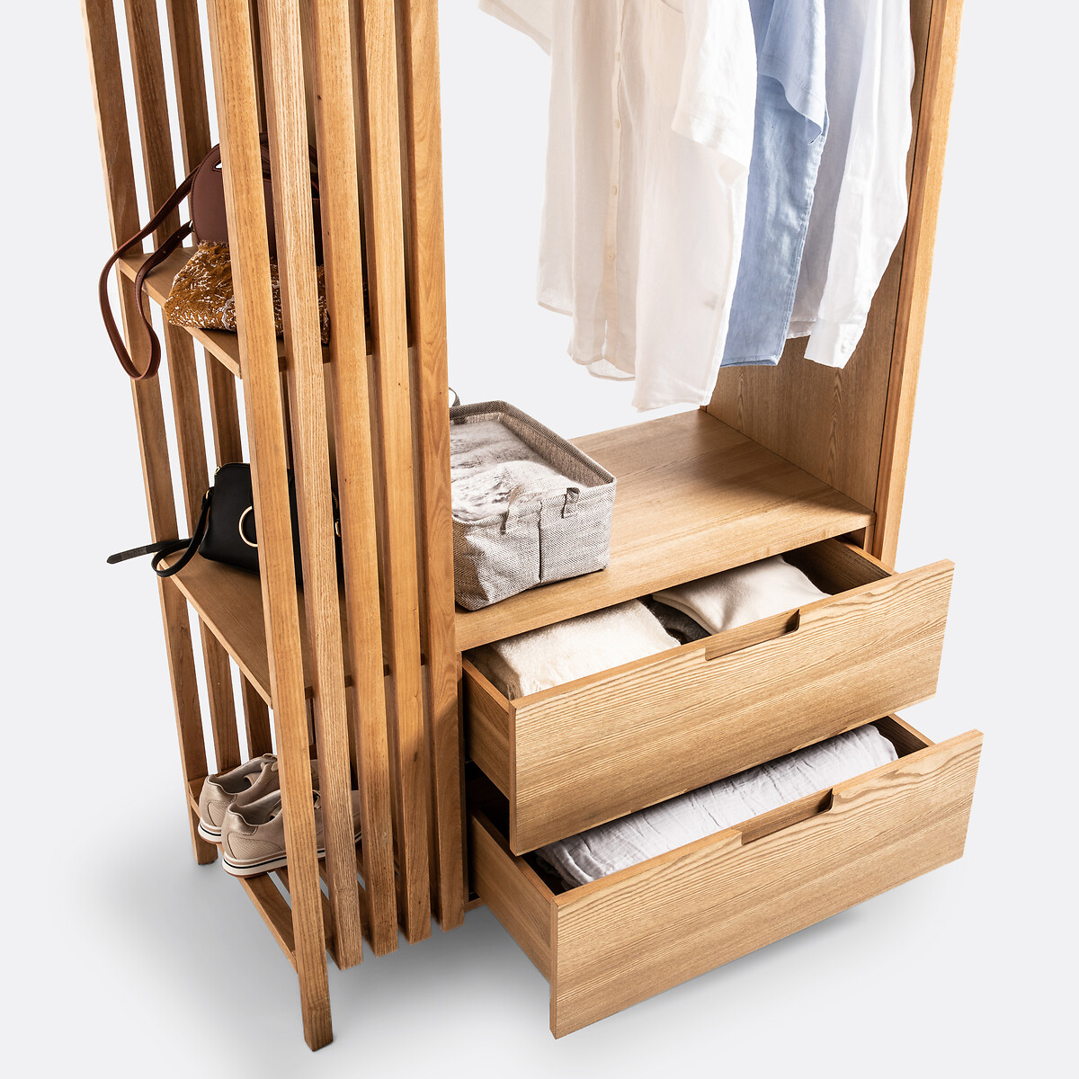 Armoire penderie Theonie naturel, LA REDOUTE INTERIEURS