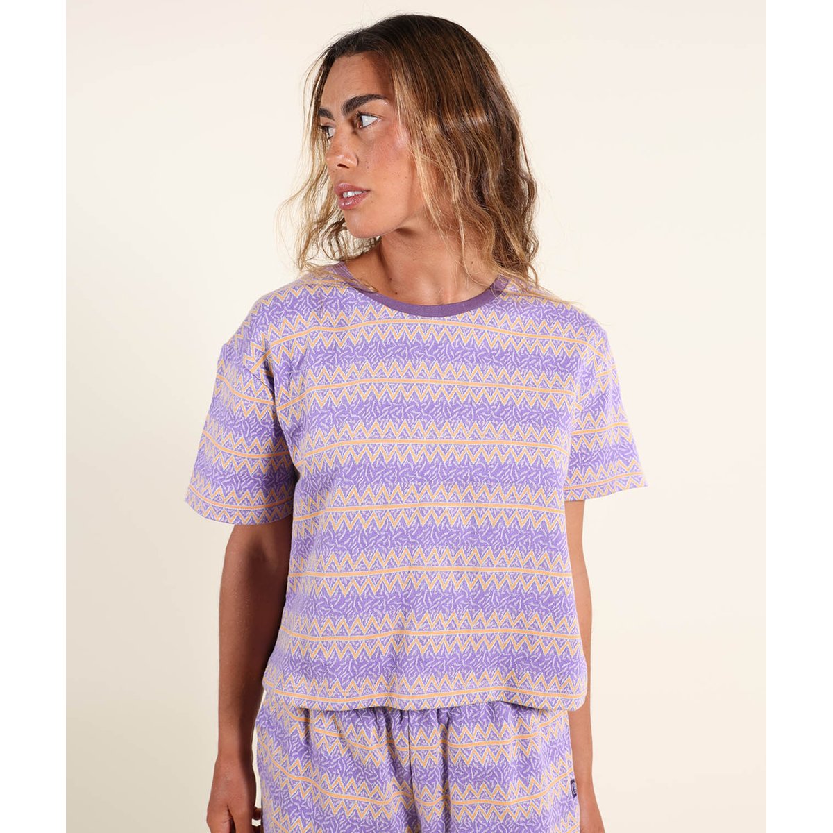 Crop top BLAZE lilac, OXBOW