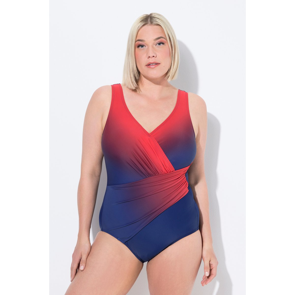Maillot de bain avec dégradé de couleurs. marine, ULLA POPKEN