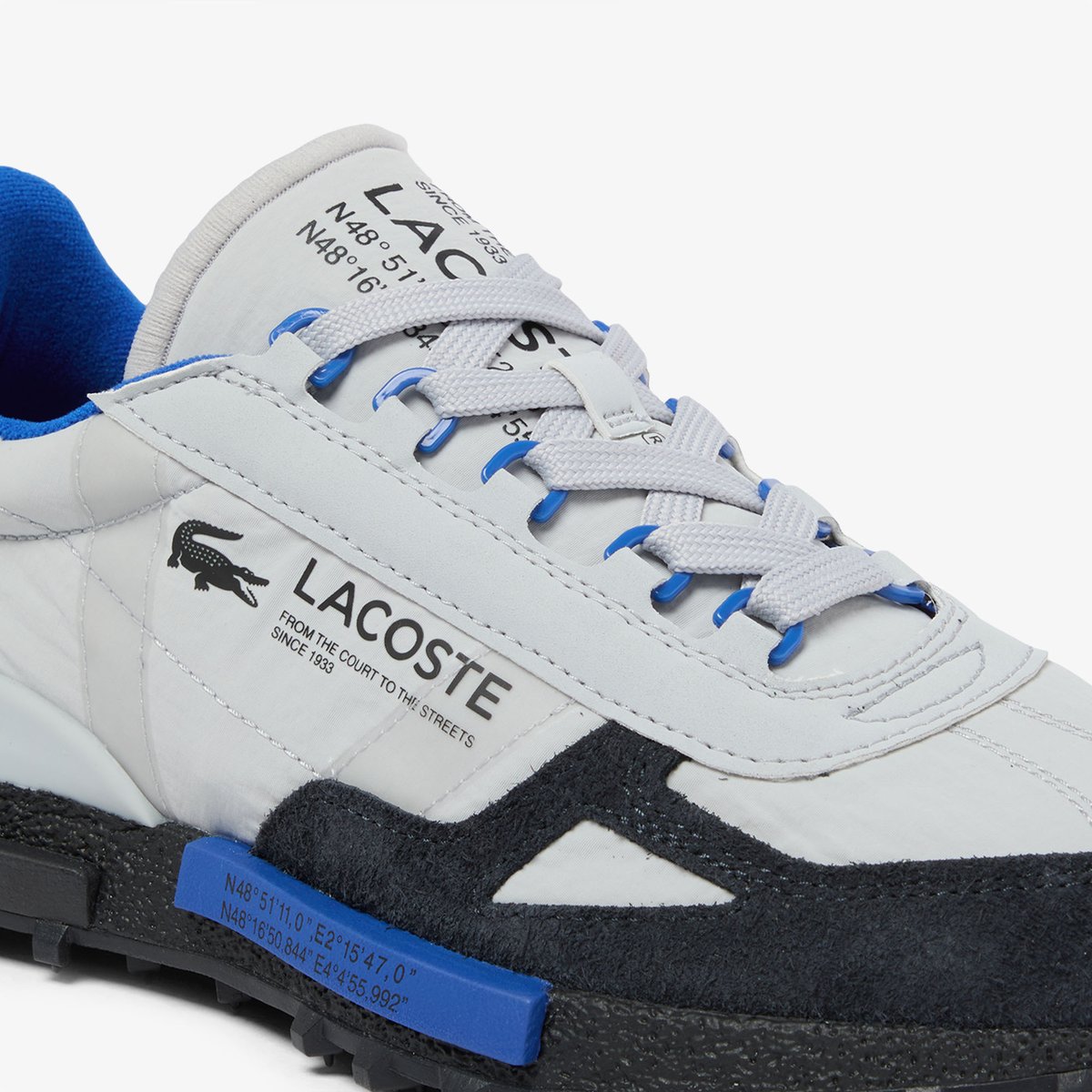 Sneakers Elite Active homme gris-2p9, LACOSTE