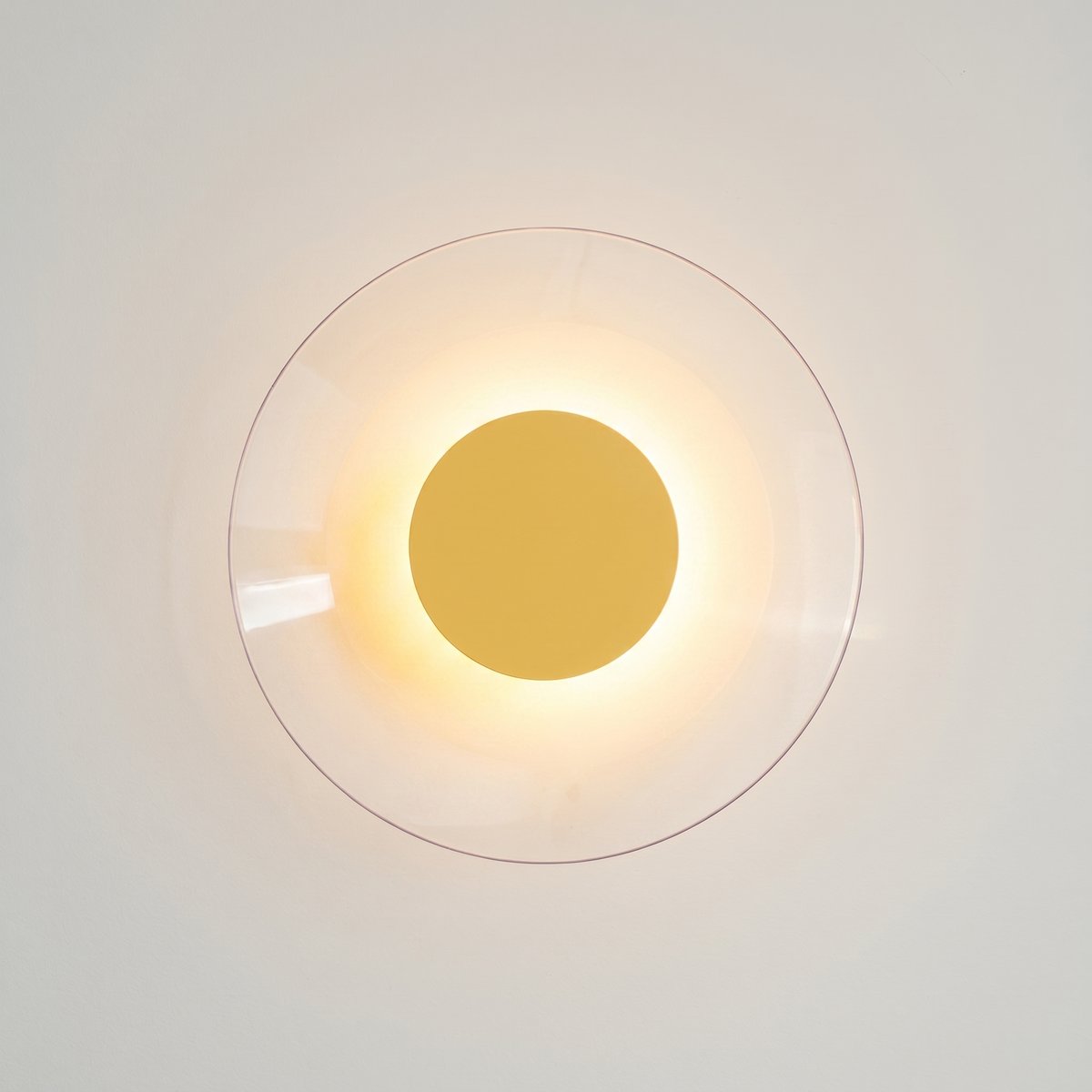 Applique murale Acier Jaune LED 1 Astro jaune, EDEN