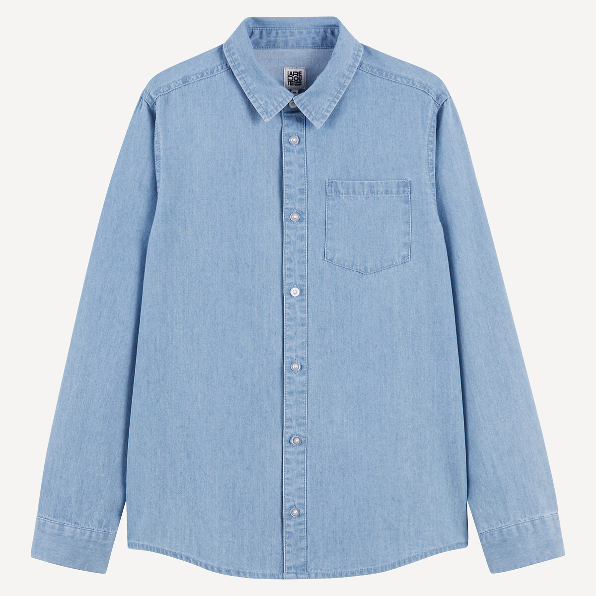 Chemise en denim double stone, LA REDOUTE COLLECTIONS