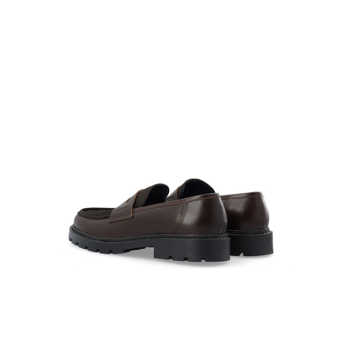 Mocassins marron - brownmix, BIANCO