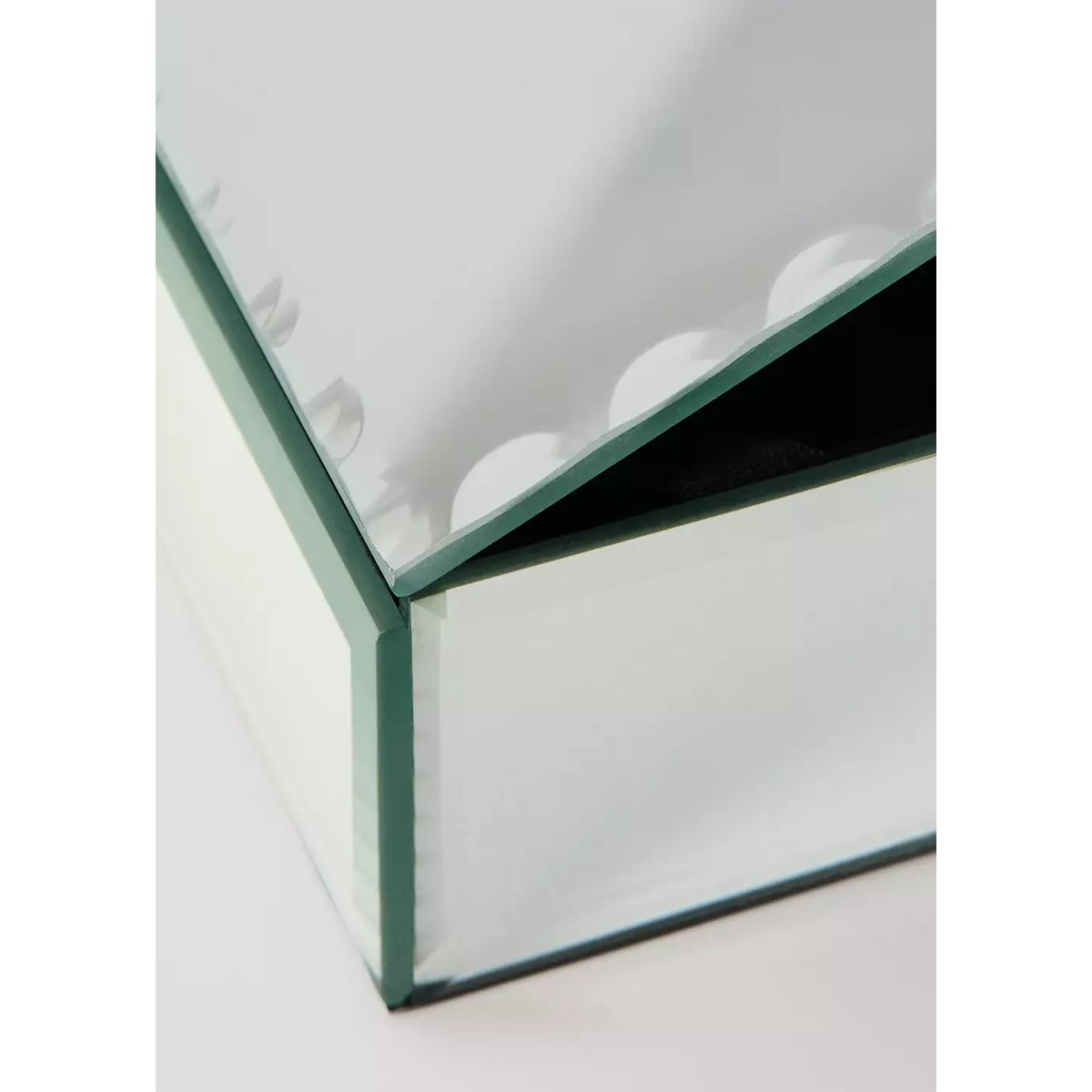 Boîte rectangulaire effet miroir argent, MANGO HOME