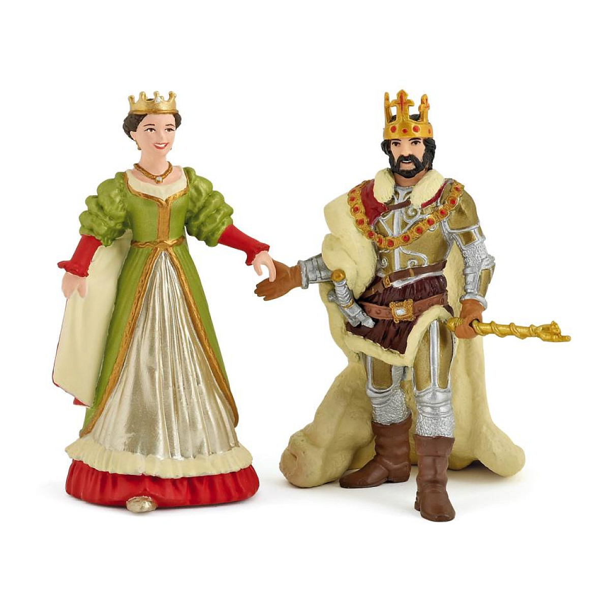 Figurine Reine Marguerite vert, PAPO