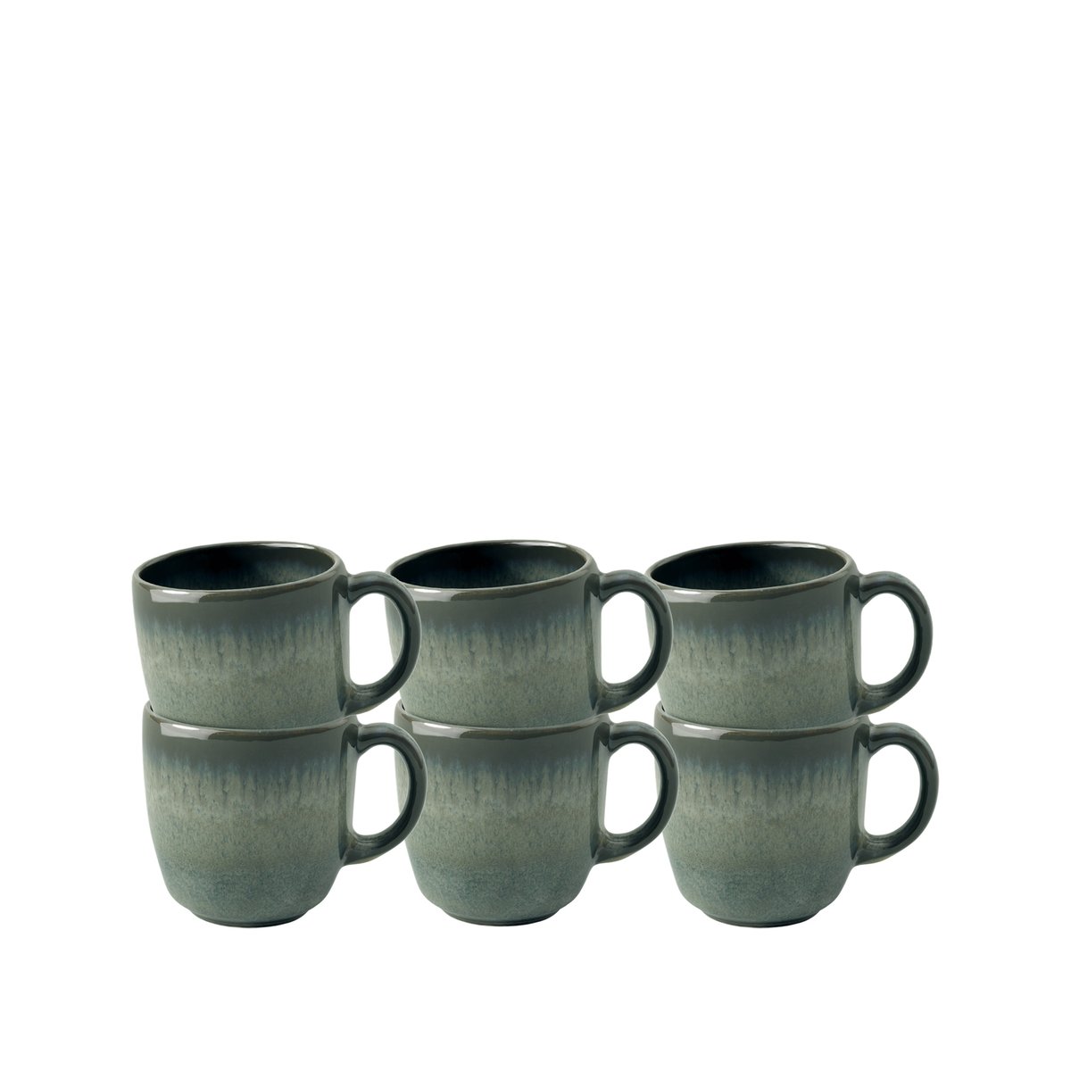 Tasse À Café 6 Pièces LAVE gris, LIKE. BY VILLEROY & BOCH
