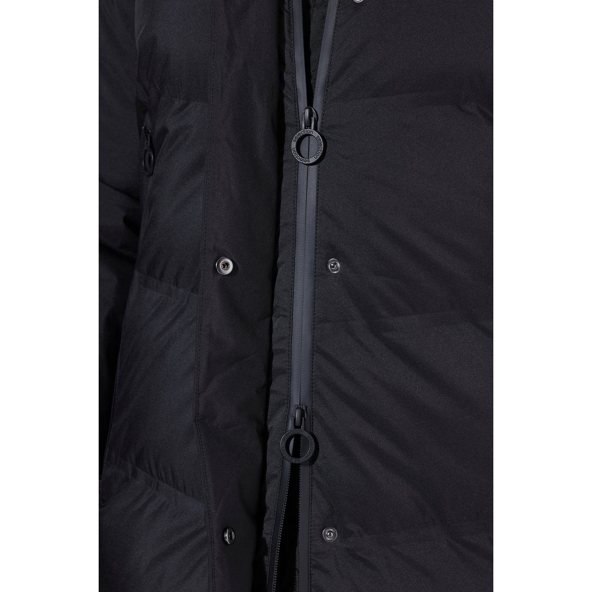 Manteau matelassé technique Sympatex noir, ULLA POPKEN