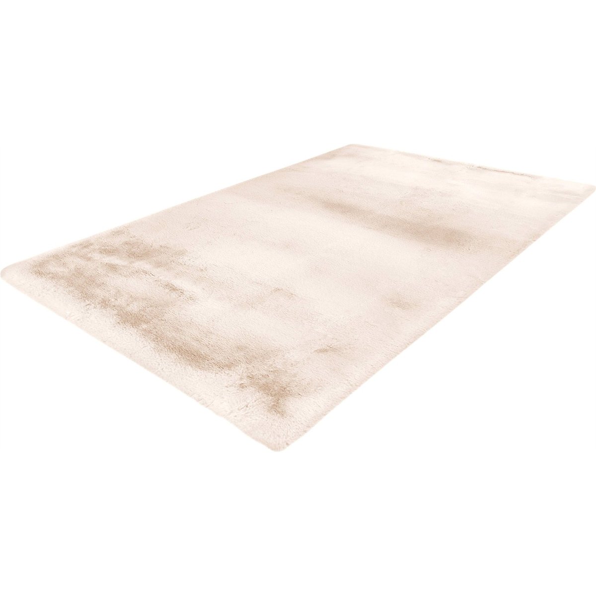 Tapis shaggy poils longs antidérapant ivoire crème lumineux, ARTE ESPINA