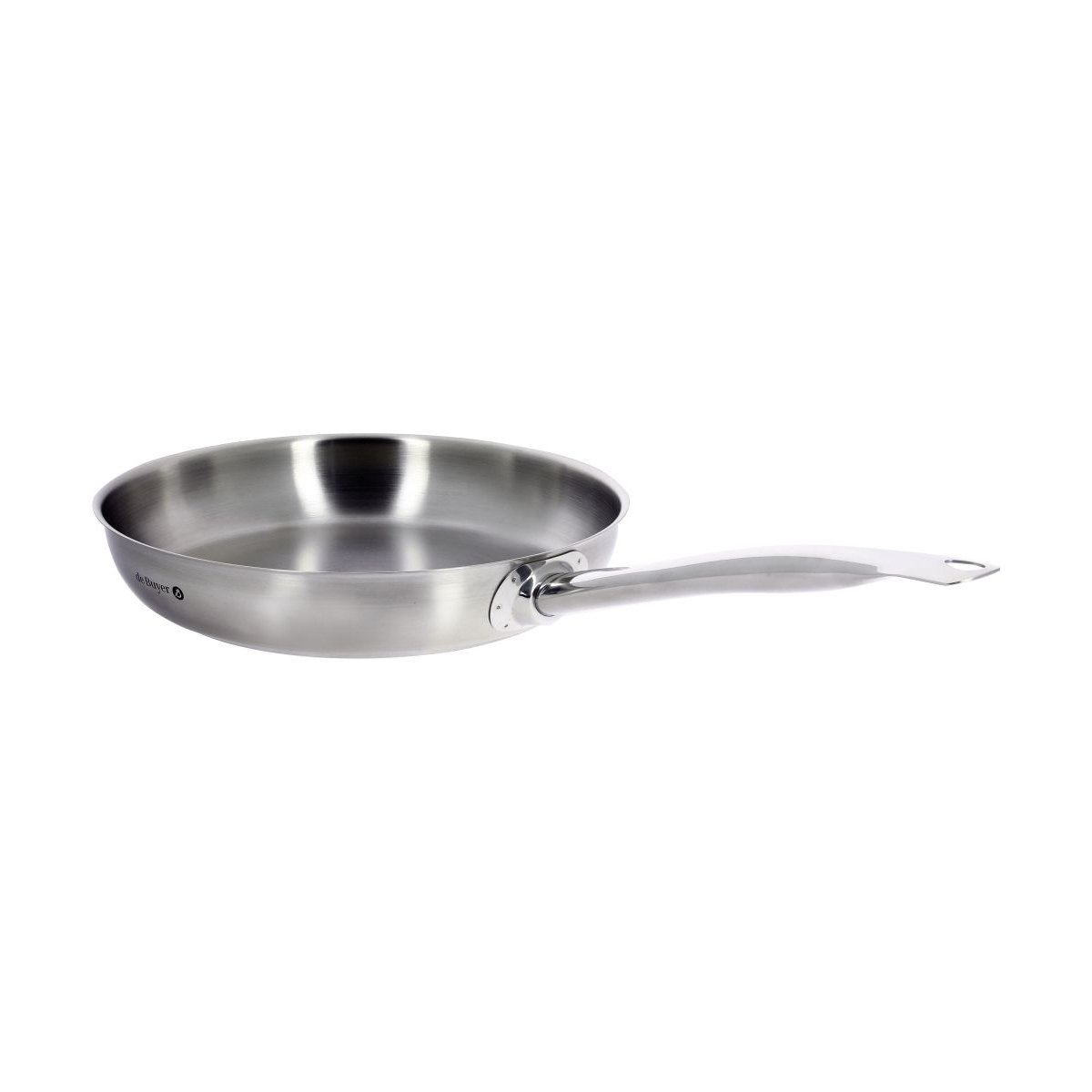 Poêle prim'appety inox ø28 cm gris, DE BUYER
