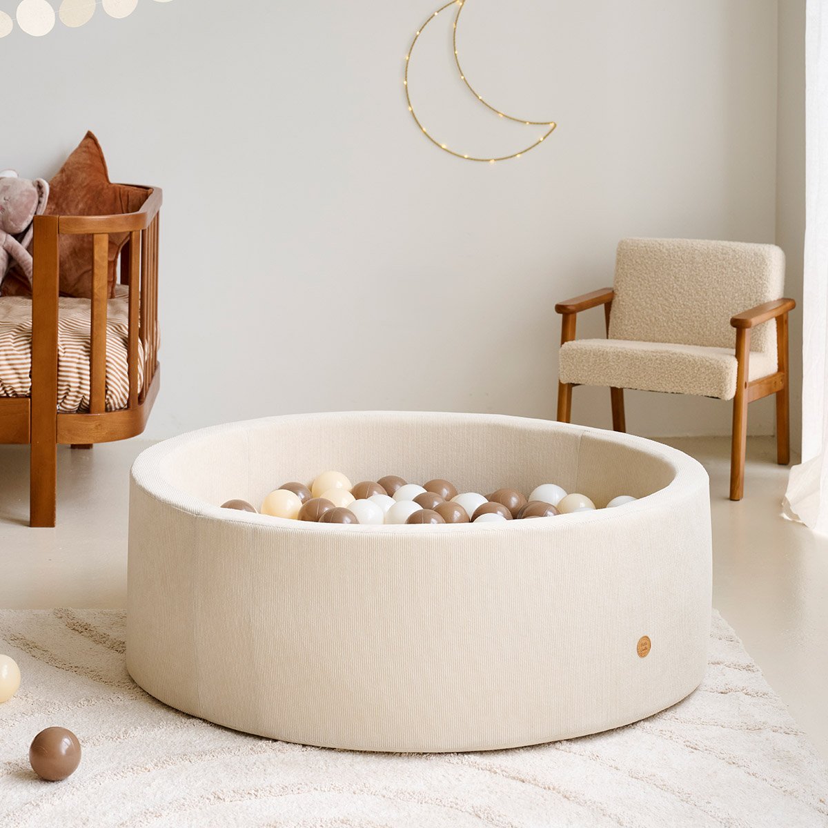 Piscine à balles 200 balles incl. beige, PETITE AMELIE