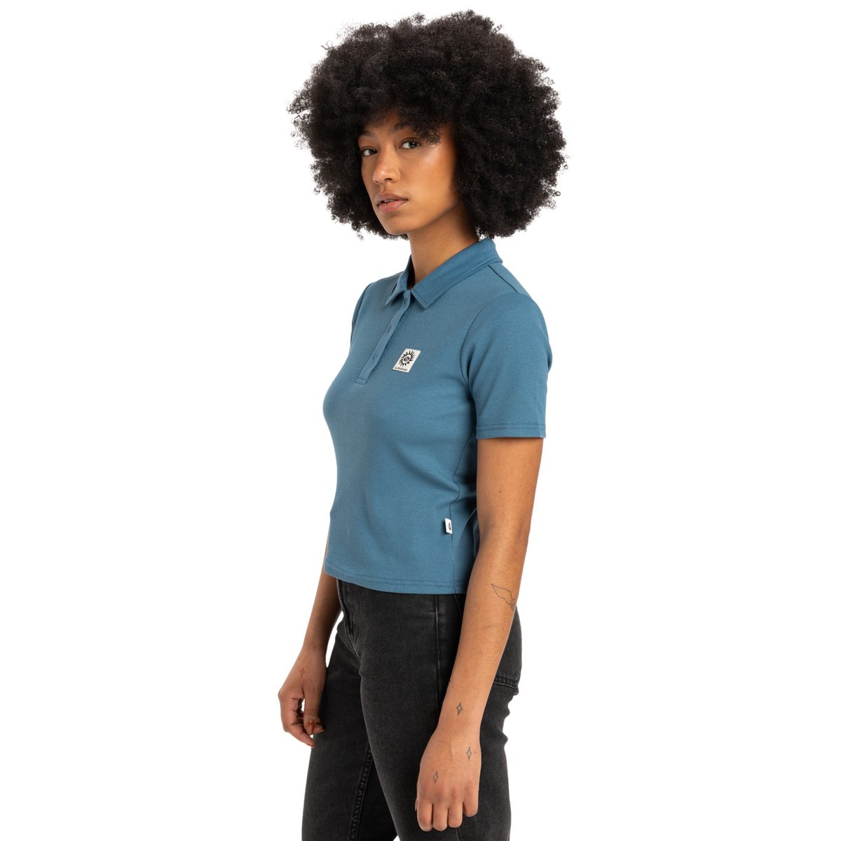 Polo à manches courtes NIGHTCALL POLO bleu real teal, QUIKSILVER