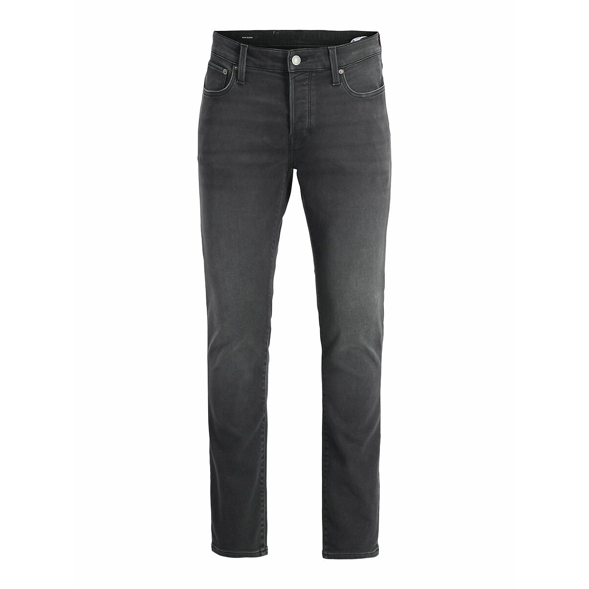 Jeans dritti Mike nero denim, JACK & JONES
