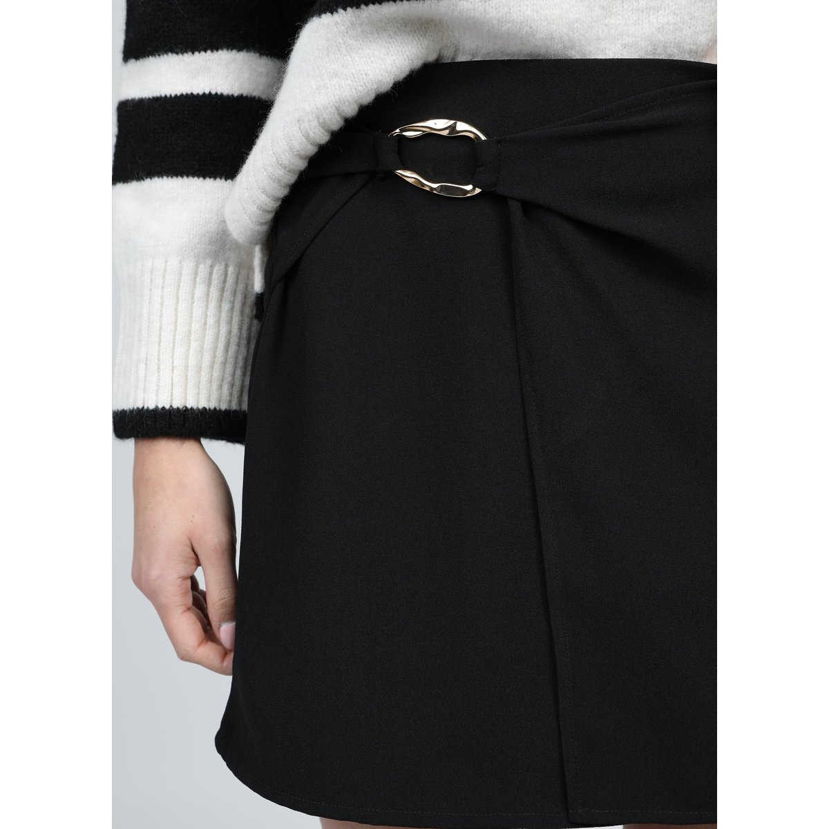 Jupe Courte GUSTINE noir, AN'GE