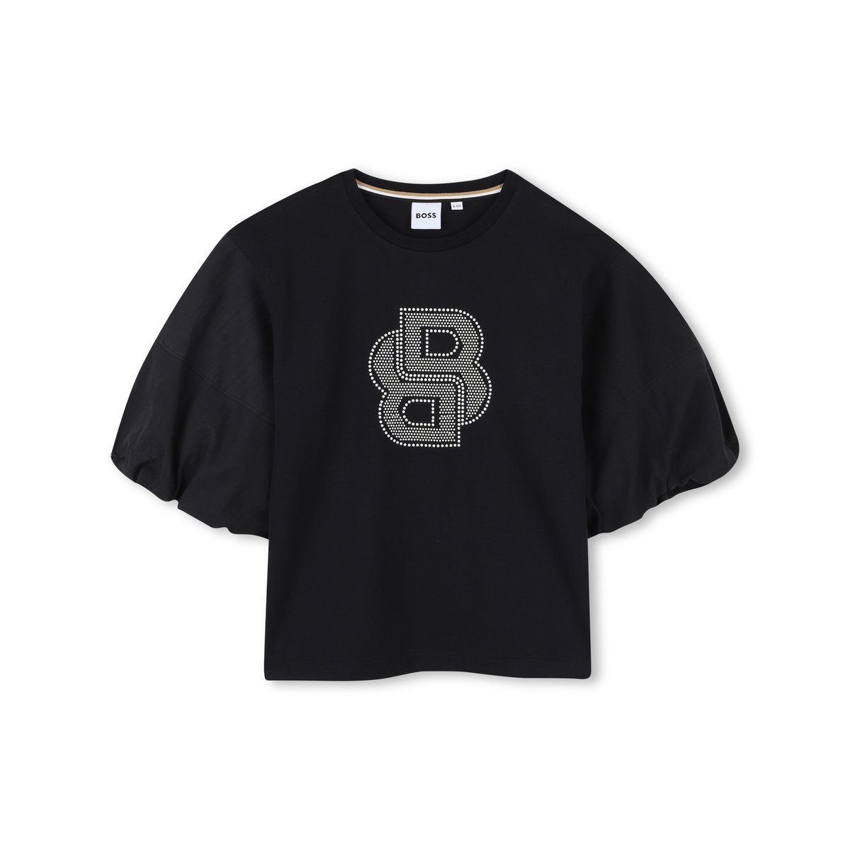 T-shirts à manches courtes black, BOSS KIDSWEAR