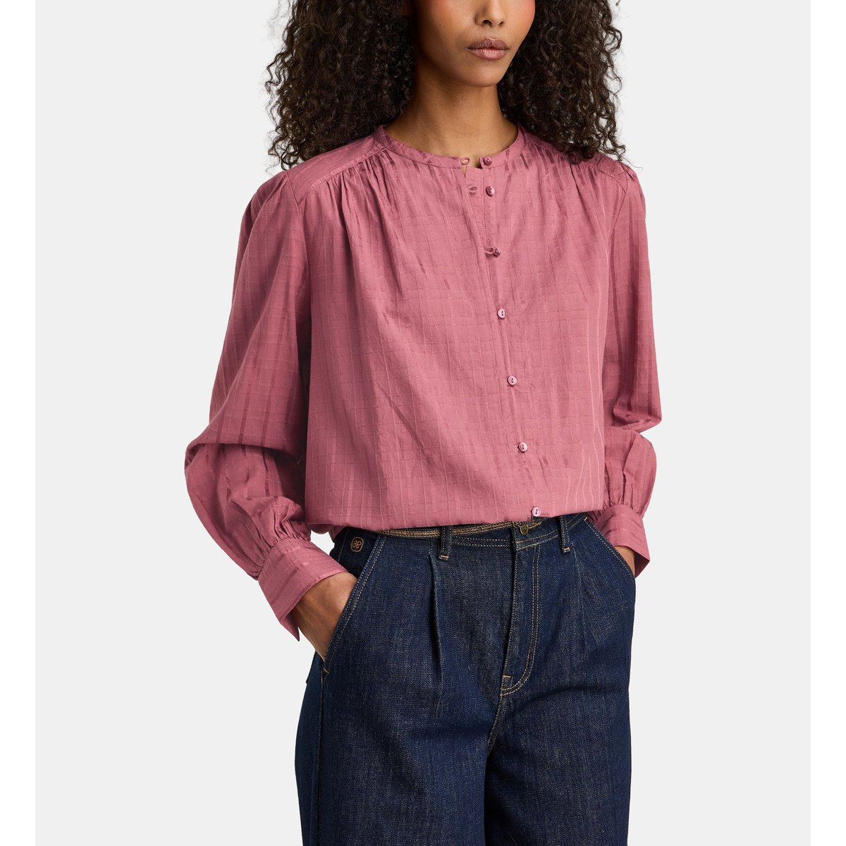 Chemise droite nash doby rose foncé, JODHPUR