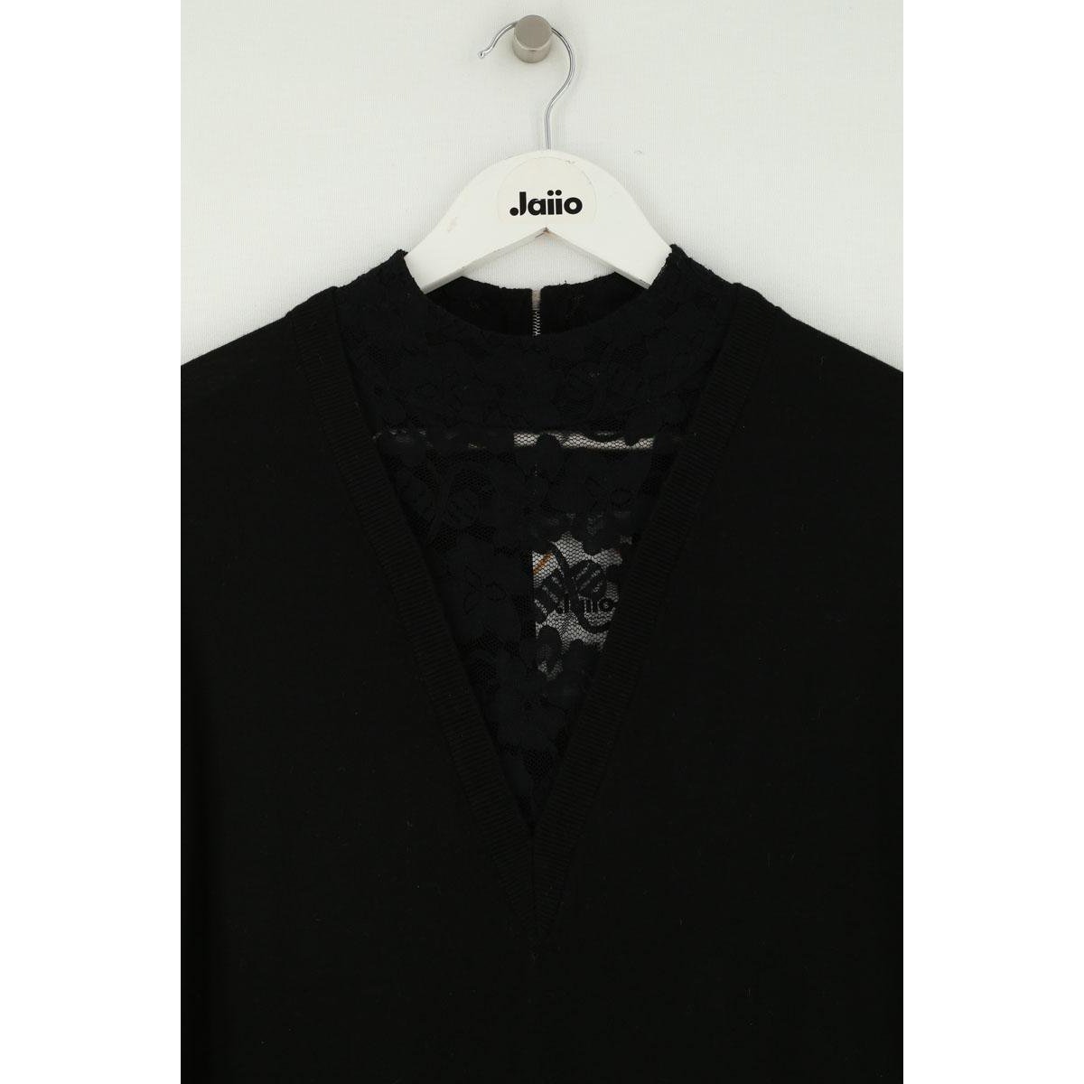 Robe pull - Très Bon État noir, SANDRO