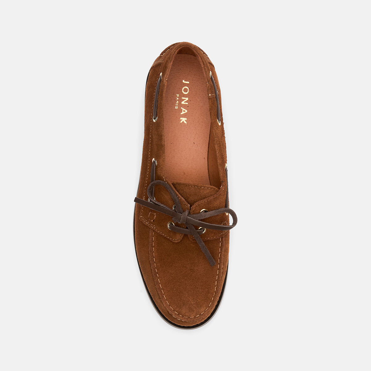 Mocassins en cuir cognac, JONAK