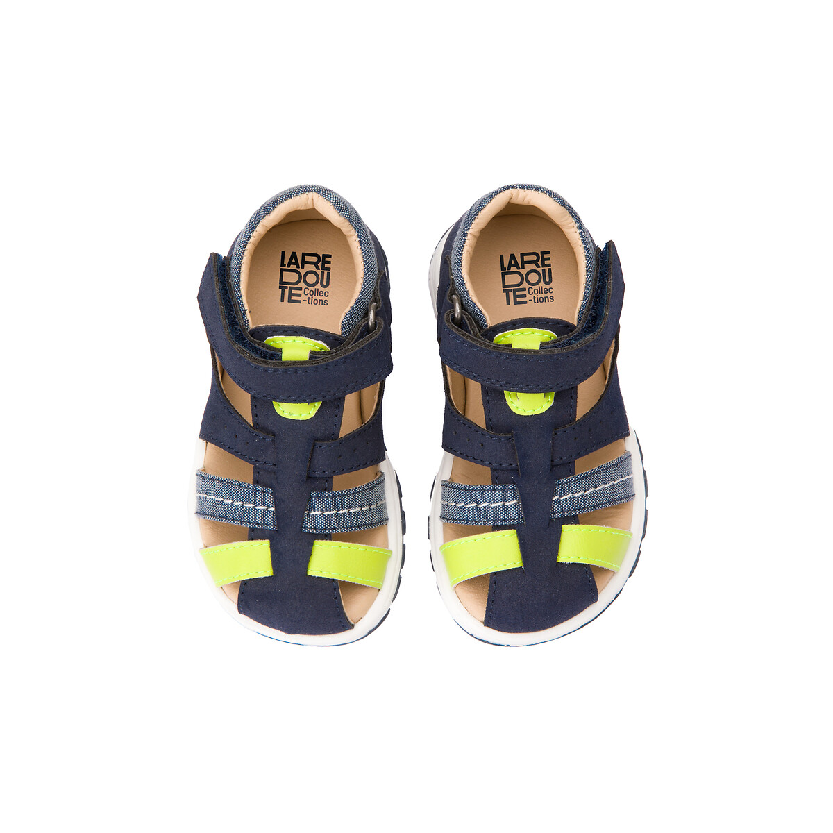 Kids Touch 'n' Close Sandals blue, LA REDOUTE COLLECTIONS