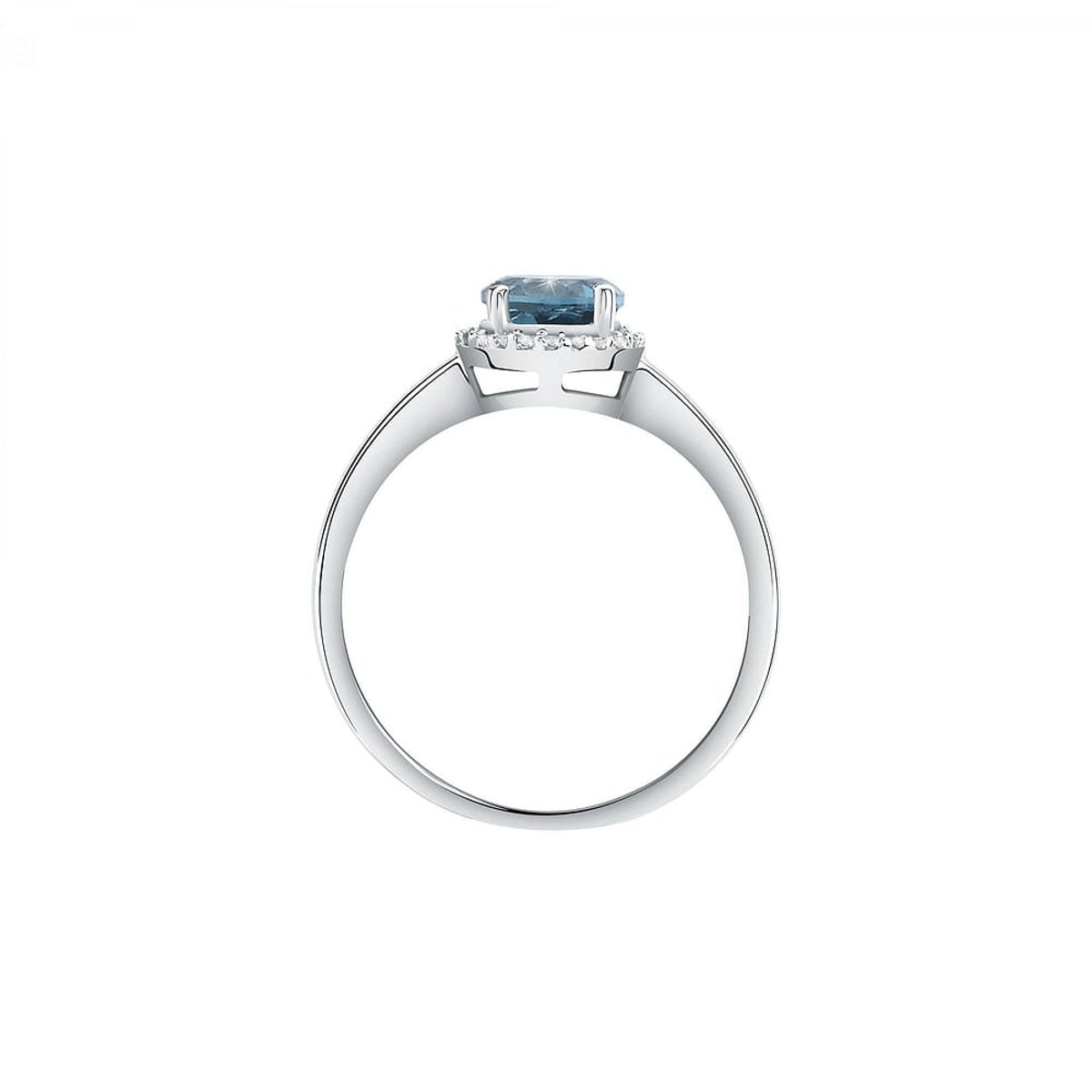 Bagues en Diamant/or 375/1000/topaze et Topaze argent, CLEOR