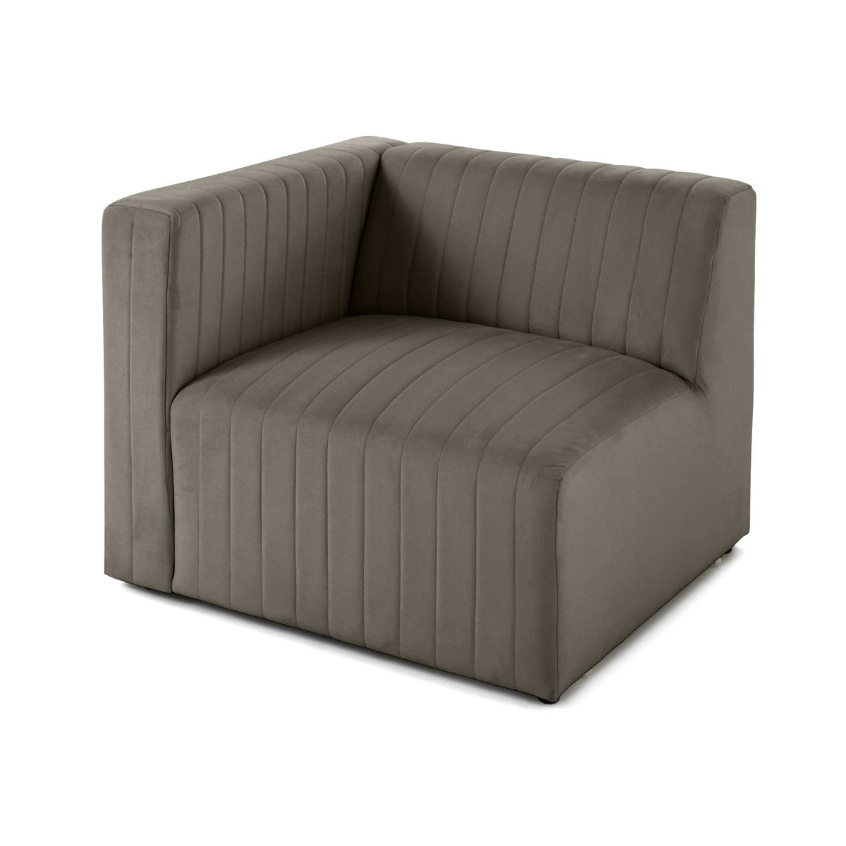 Module d'assise gauche - NOVA gris, BEST MOBILIER