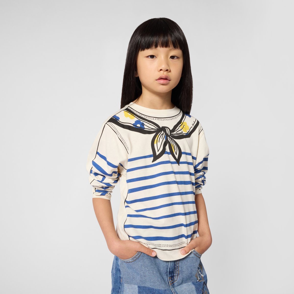 Tee-shirt manches longues craie, MARC JACOBS
